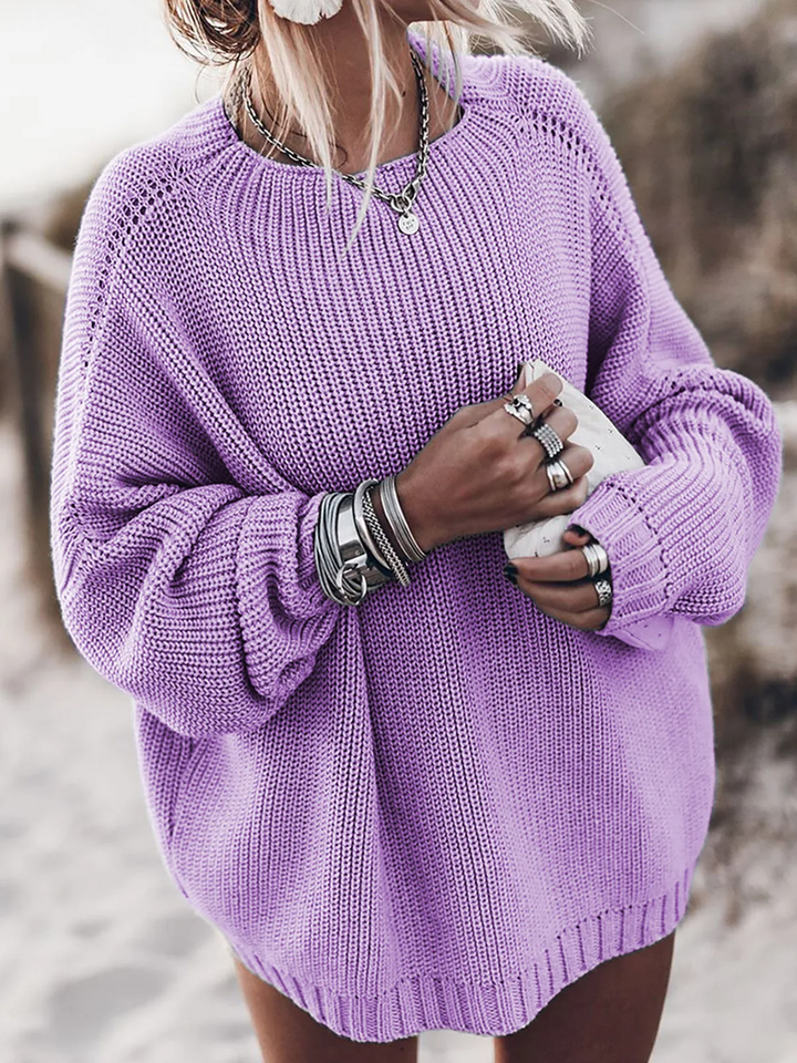 Dana  | Women's Cozy Oversized Batwing Sweater