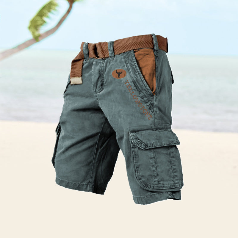 Tanner | Men's Rugged Multi-Pocket Cargo Shorts