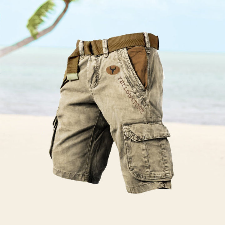 Tanner | Men's Rugged Multi-Pocket Cargo Shorts