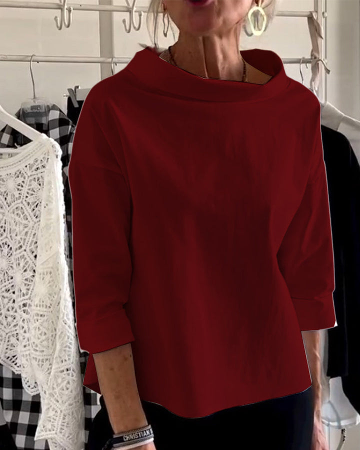 Francesca | Women's Elegant Cowl Neck Top