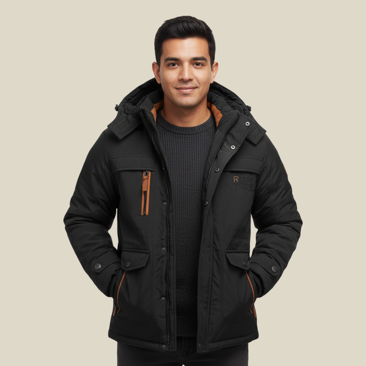 Stephen | Men's Premium Hooded Winter Parka