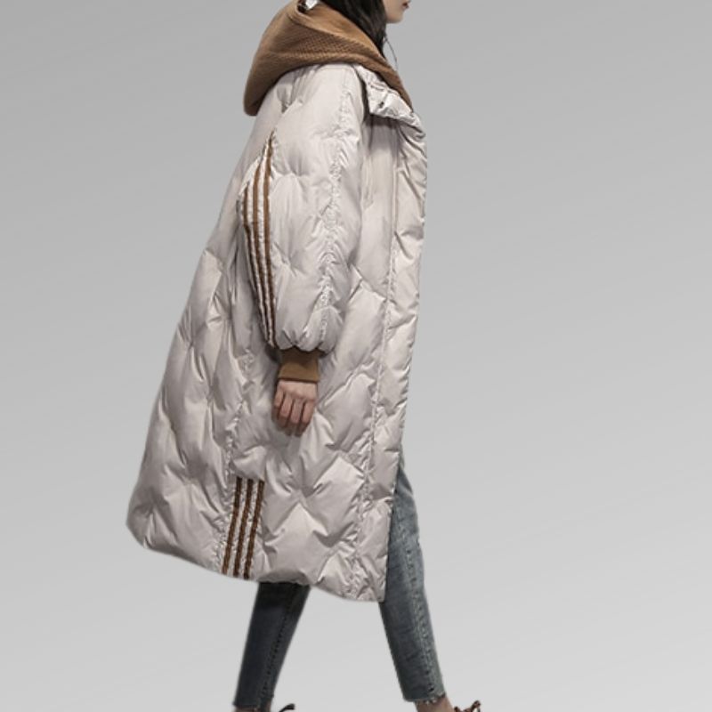 Shay | Women's Longline Premium Down Puffer Jacket