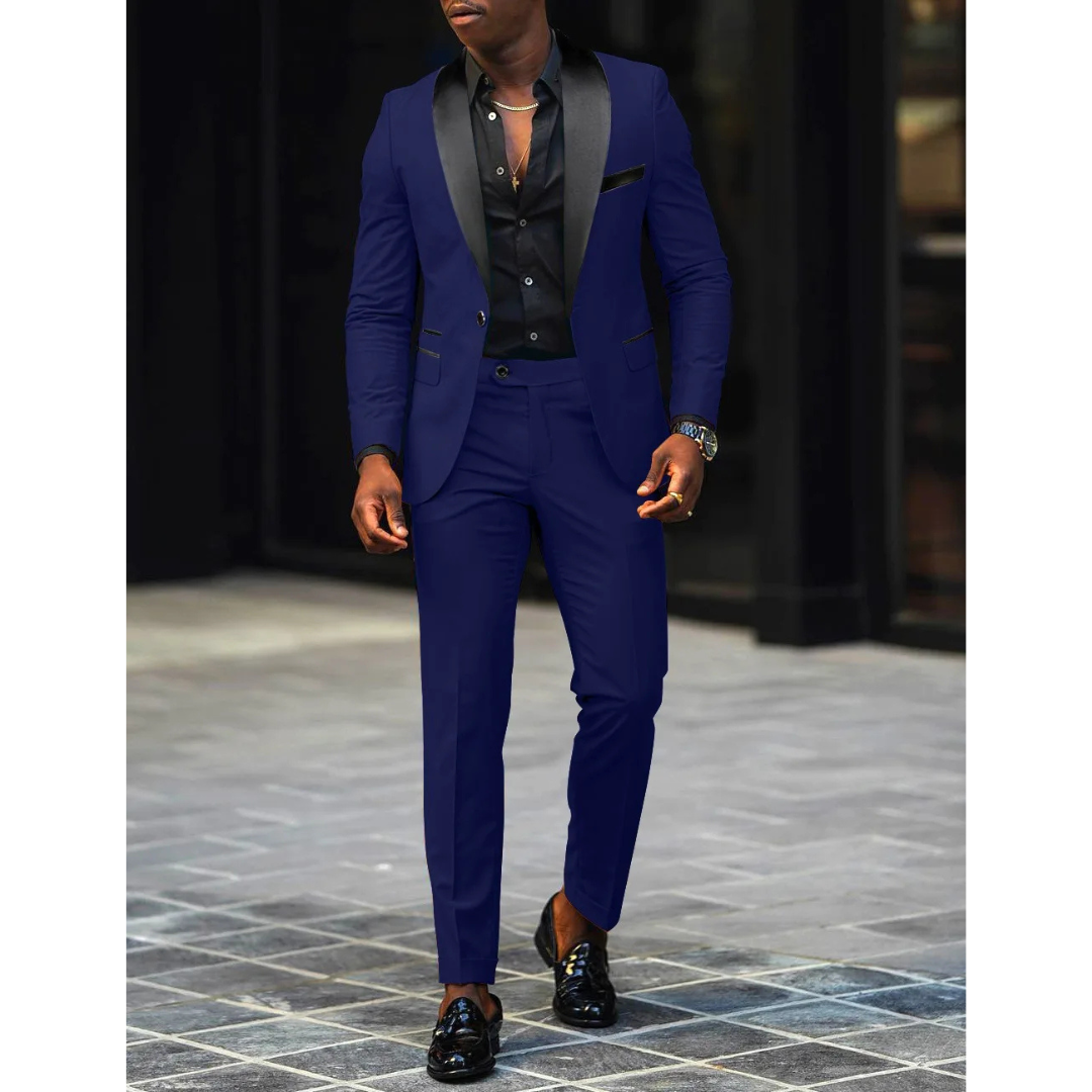 Dominic | Men's Slim-Fit Peaked Lapel Suit Set