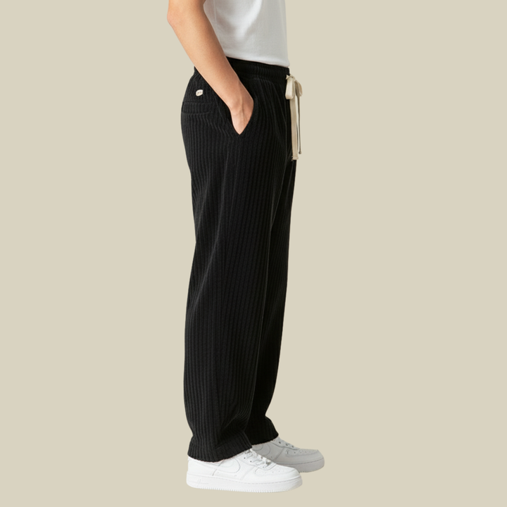 Nolan | Men's Casual Drawstring Corduroy Baggy Pants