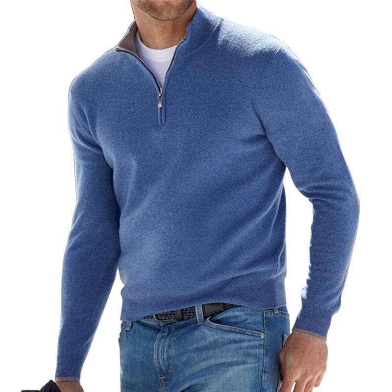 Milo | Men's Premium Quarter-Zip Sweater