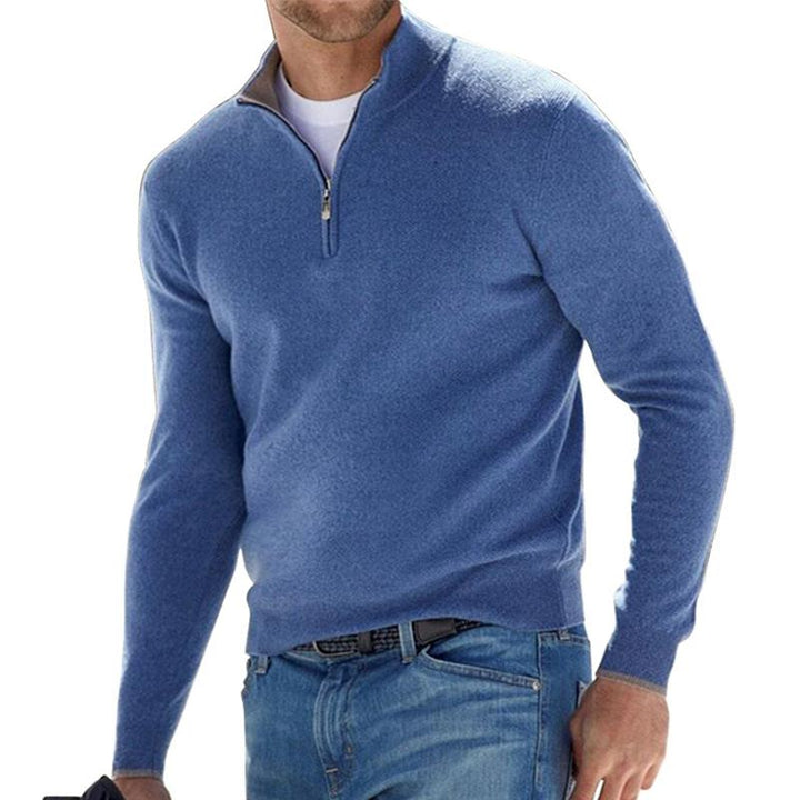 Milo | Men's Premium Quarter-Zip Sweater