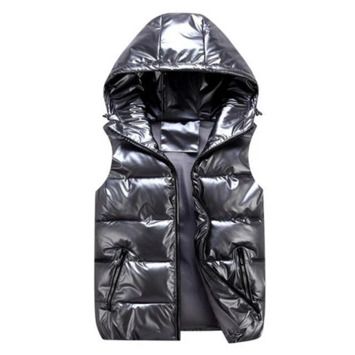 Charlie | Unisex Sleek Hooded Puffer Vest