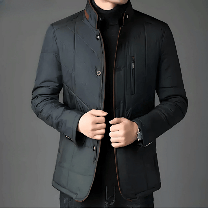 Christian | Men's Elegant Quilted Winter Jacket