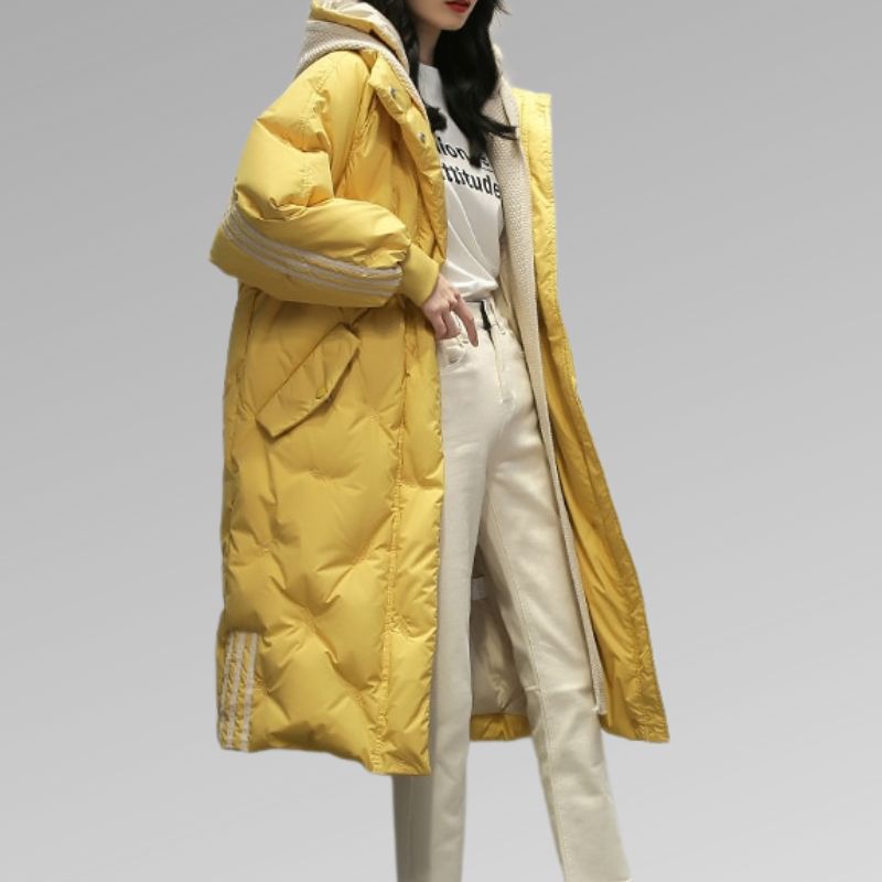 Shay | Women's Longline Premium Down Puffer Jacket