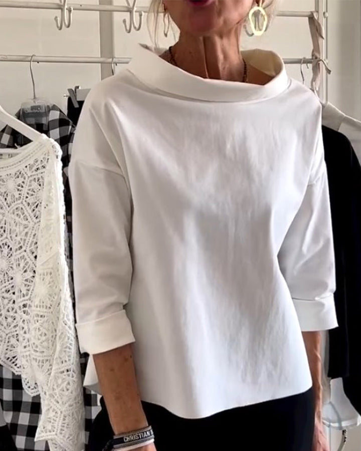 Francesca | Women's Elegant Cowl Neck Top