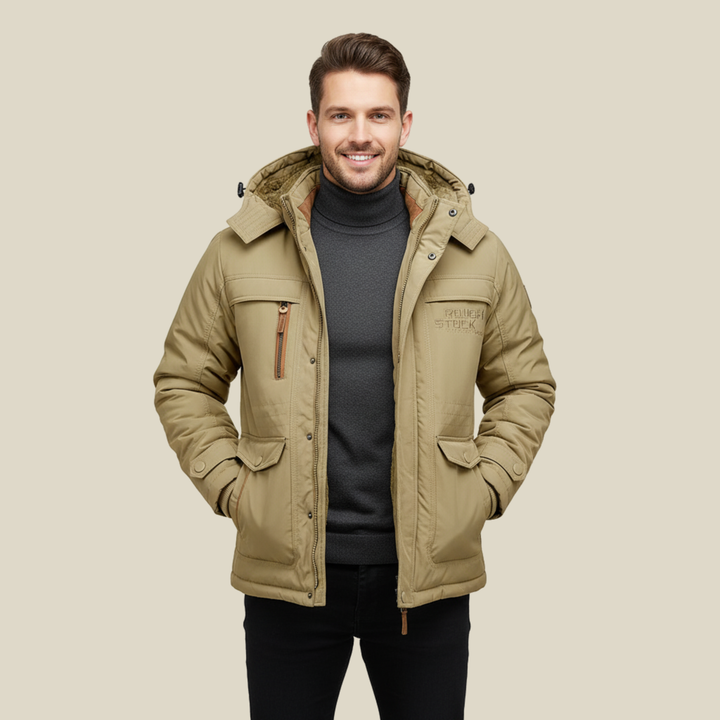 Stephen | Men's Premium Hooded Winter Parka