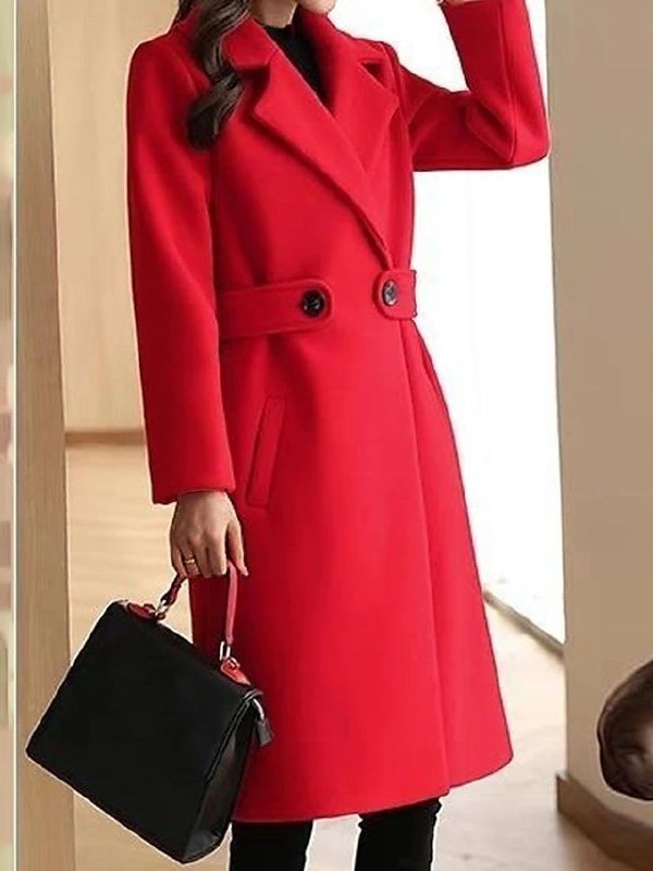 Catherine | Women's Chic Belted Winter Coat