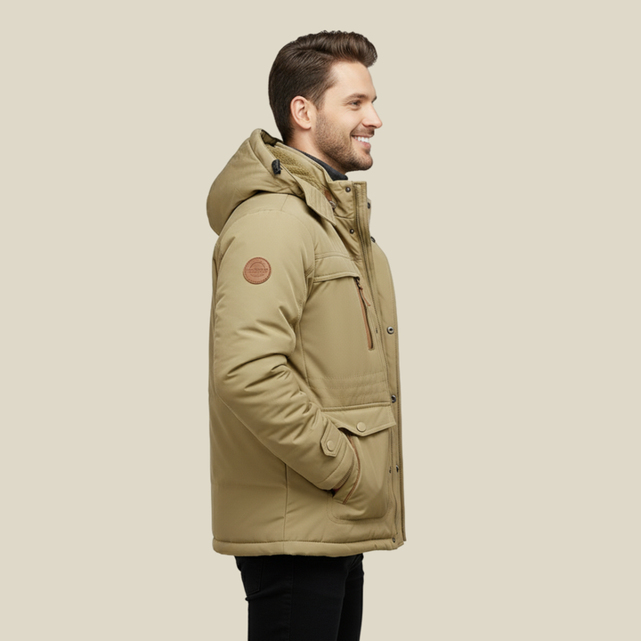 Stephen | Men's Premium Hooded Winter Parka