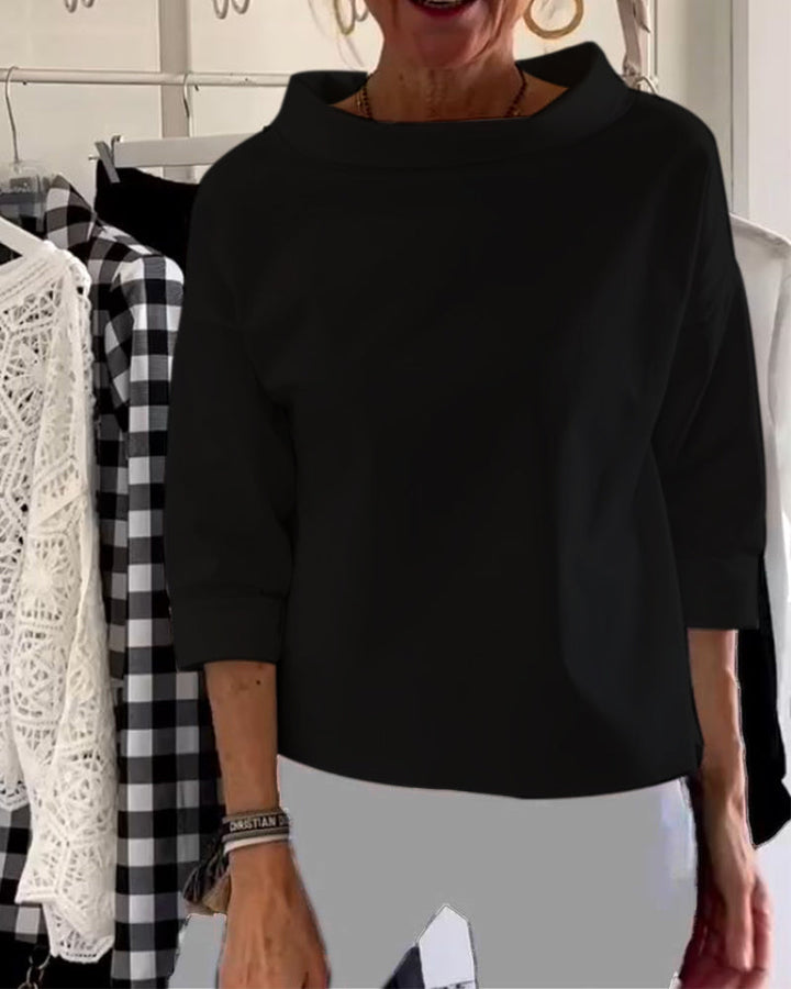 Francesca | Women's Elegant Cowl Neck Top