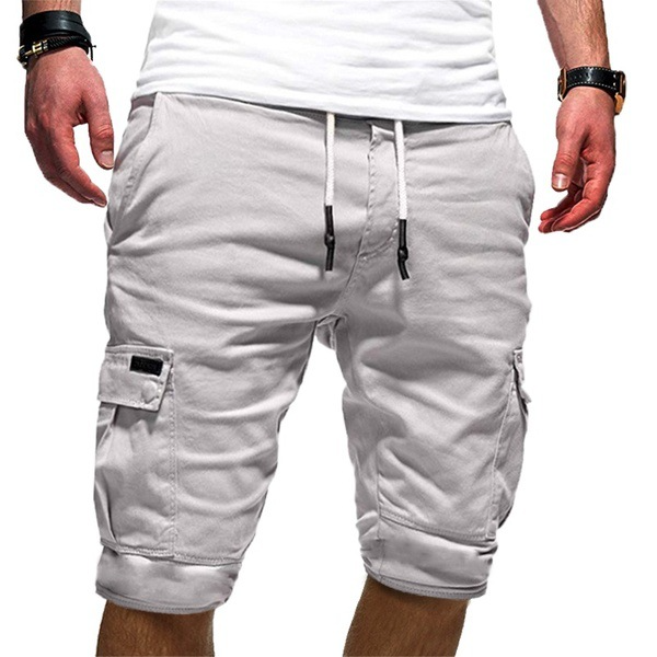 Seth | Men's Casual Cotton Cargo Shorts with Pockets