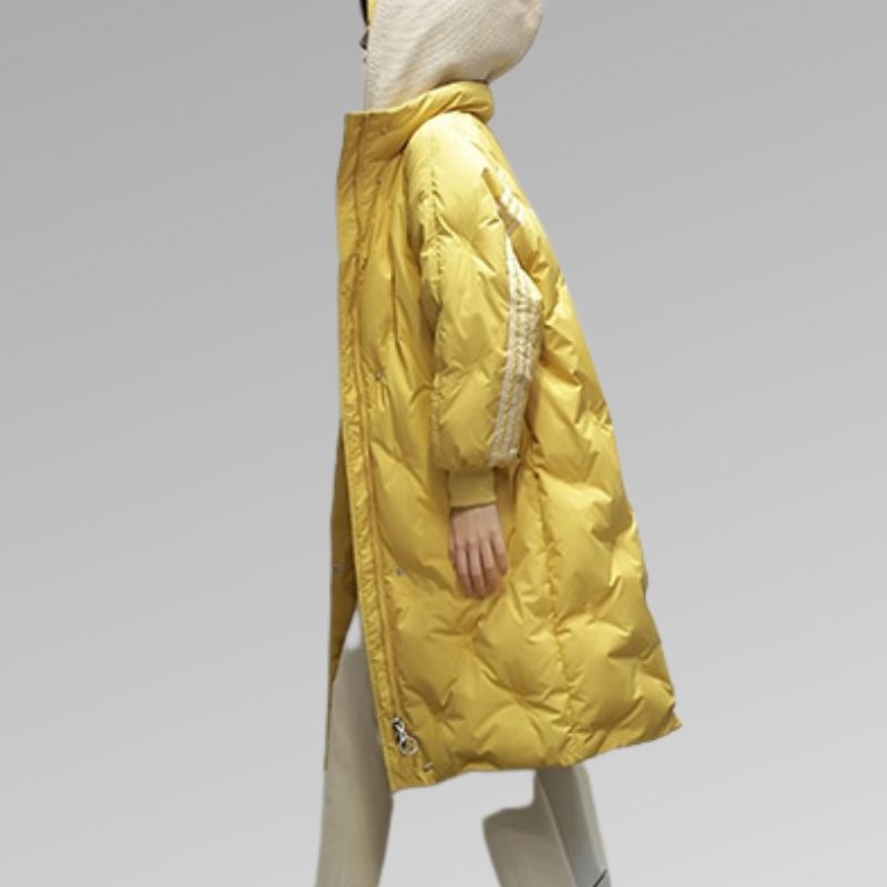 Shay | Women's Longline Premium Down Puffer Jacket