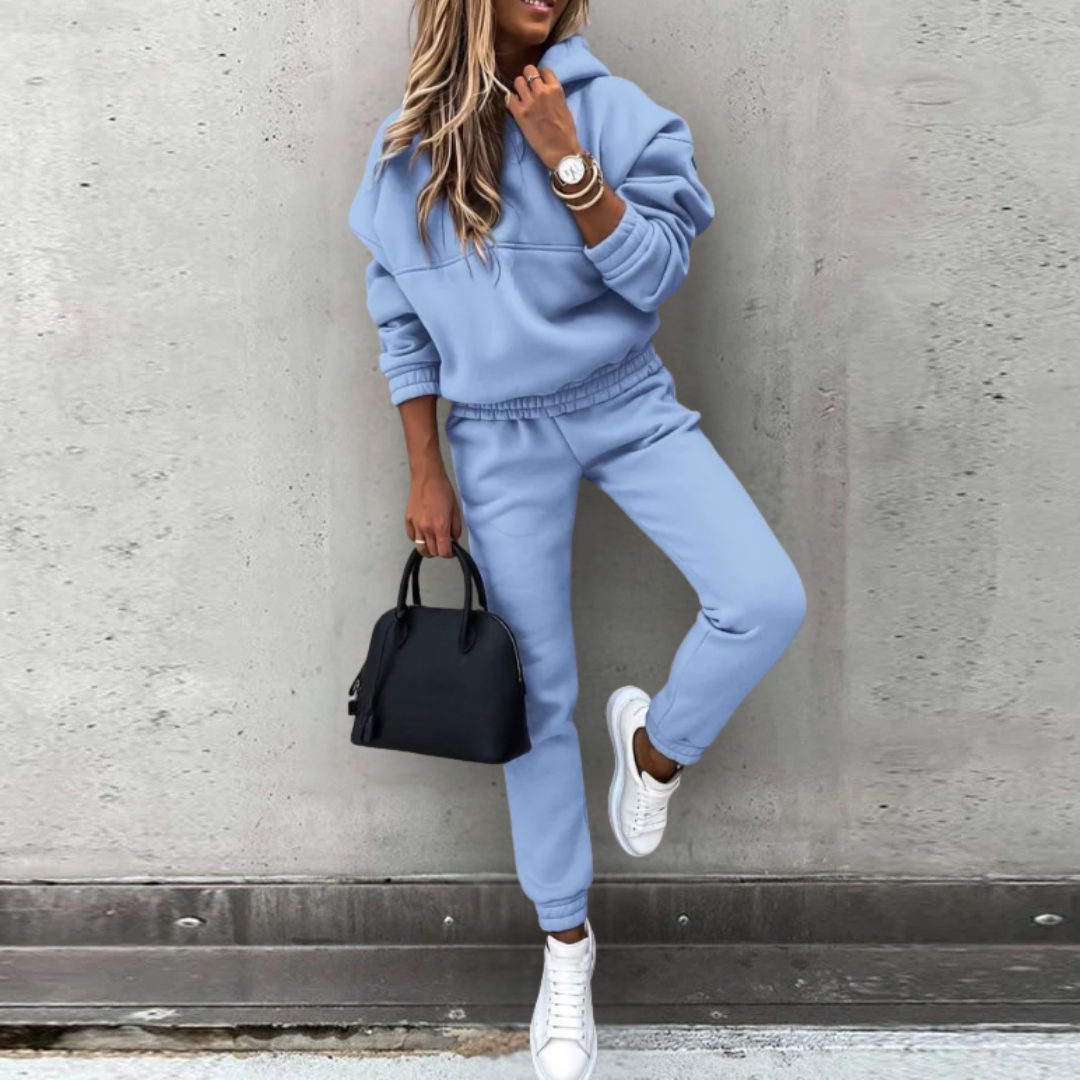 Leila | Women's Oversized Hoodie & Jogger Tracksuit Set