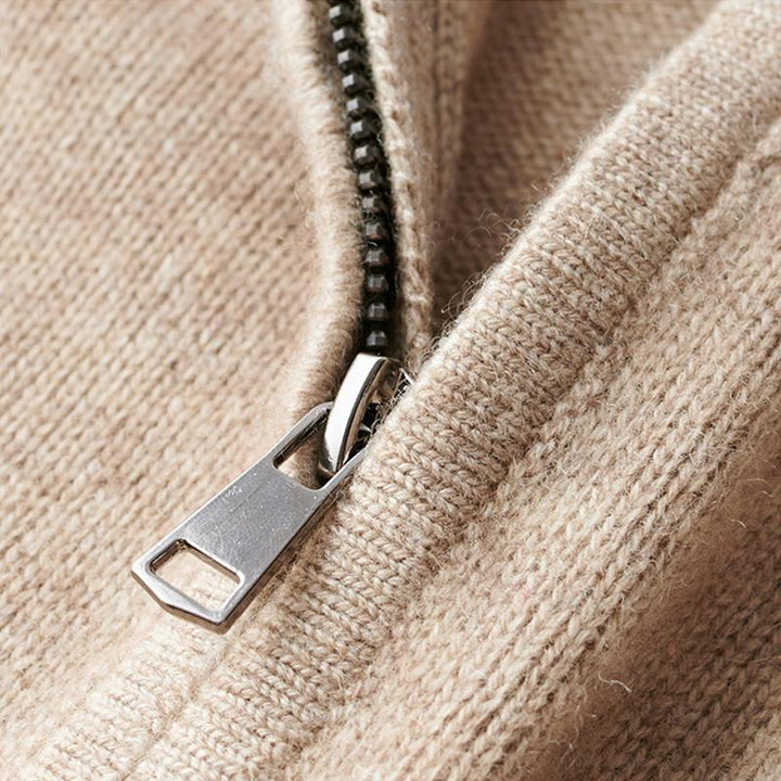 Milo | Men's Premium Quarter-Zip Sweater