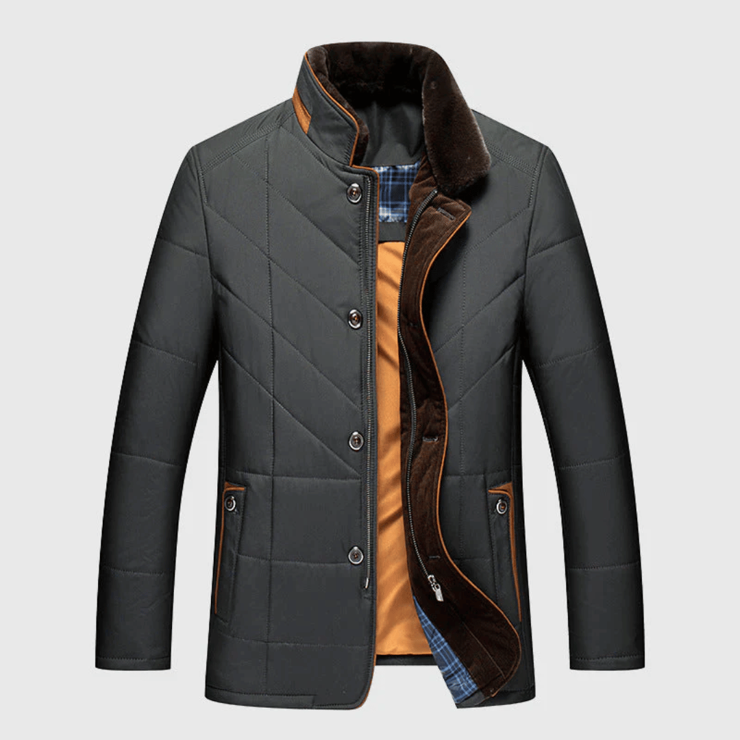 Christian | Men's Elegant Quilted Winter Jacket
