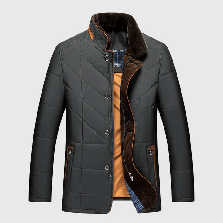 Christian | Men's Elegant Quilted Winter Jacket