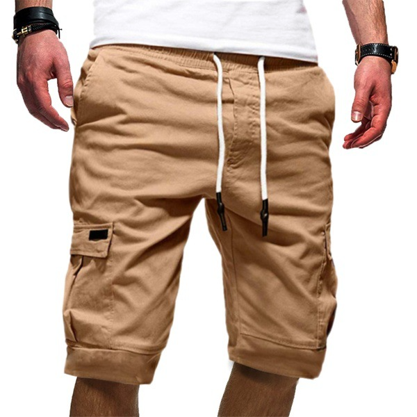Seth | Men's Casual Cotton Cargo Shorts with Pockets