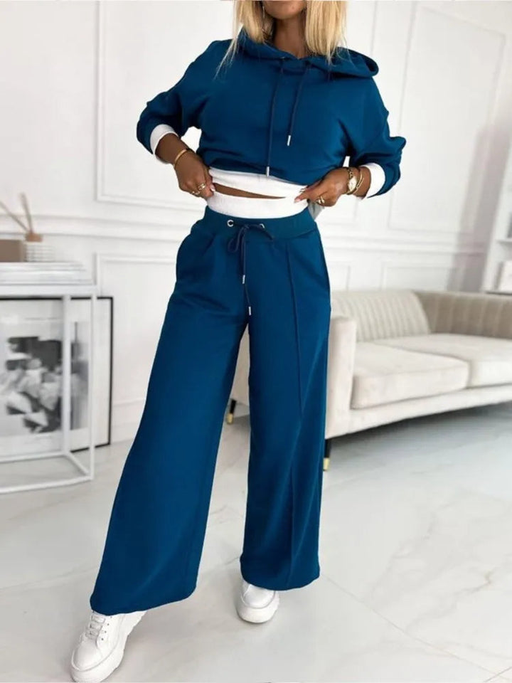 Lisa | Women's Cozy Hoodie & Split-Hem Lounge Set