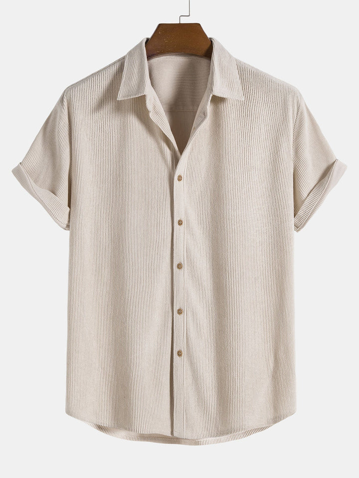 Duke | Men's Corduroy Two Piece Short Summer Set