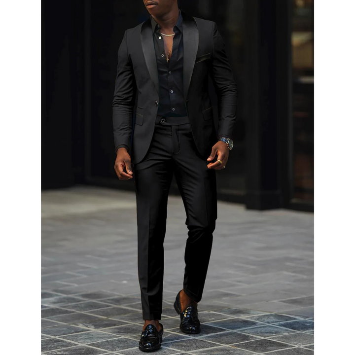 Dominic | Men's Slim-Fit Peaked Lapel Suit Set