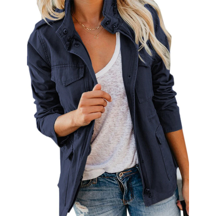 Tayra | Women's Modern Utility Zip-Up Jacket