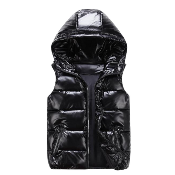 Charlie | Unisex Sleek Hooded Puffer Vest