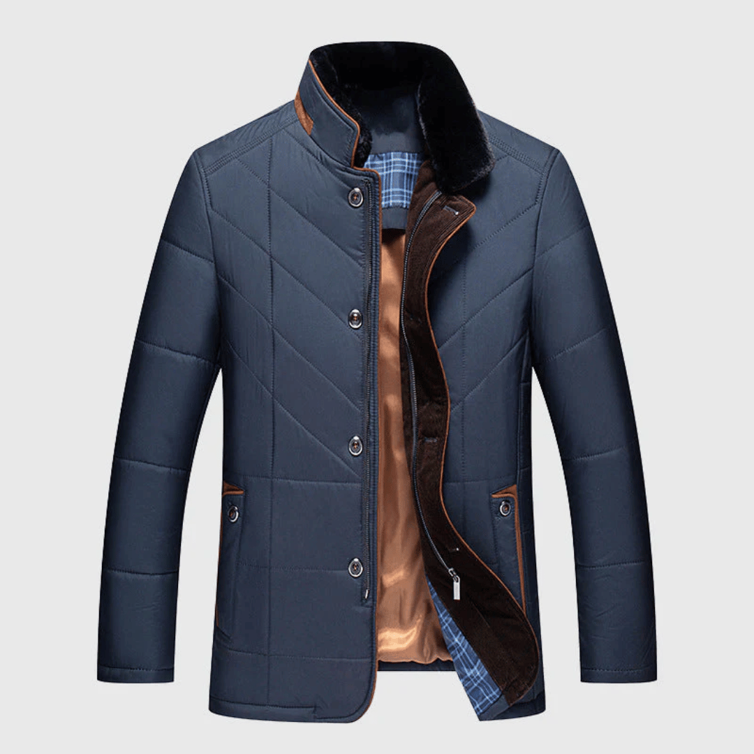 Christian | Men's Elegant Quilted Winter Jacket