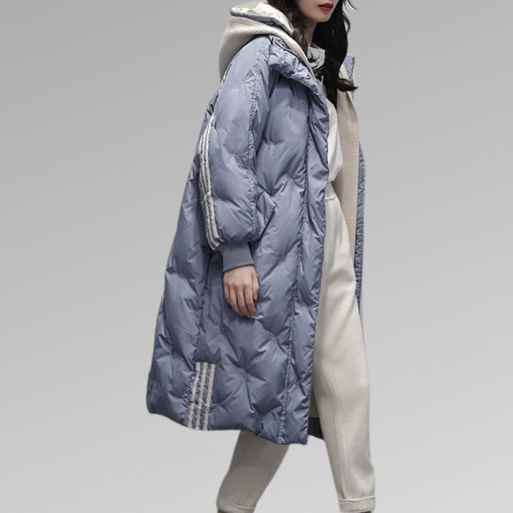 Shay | Women's Longline Premium Down Puffer Jacket