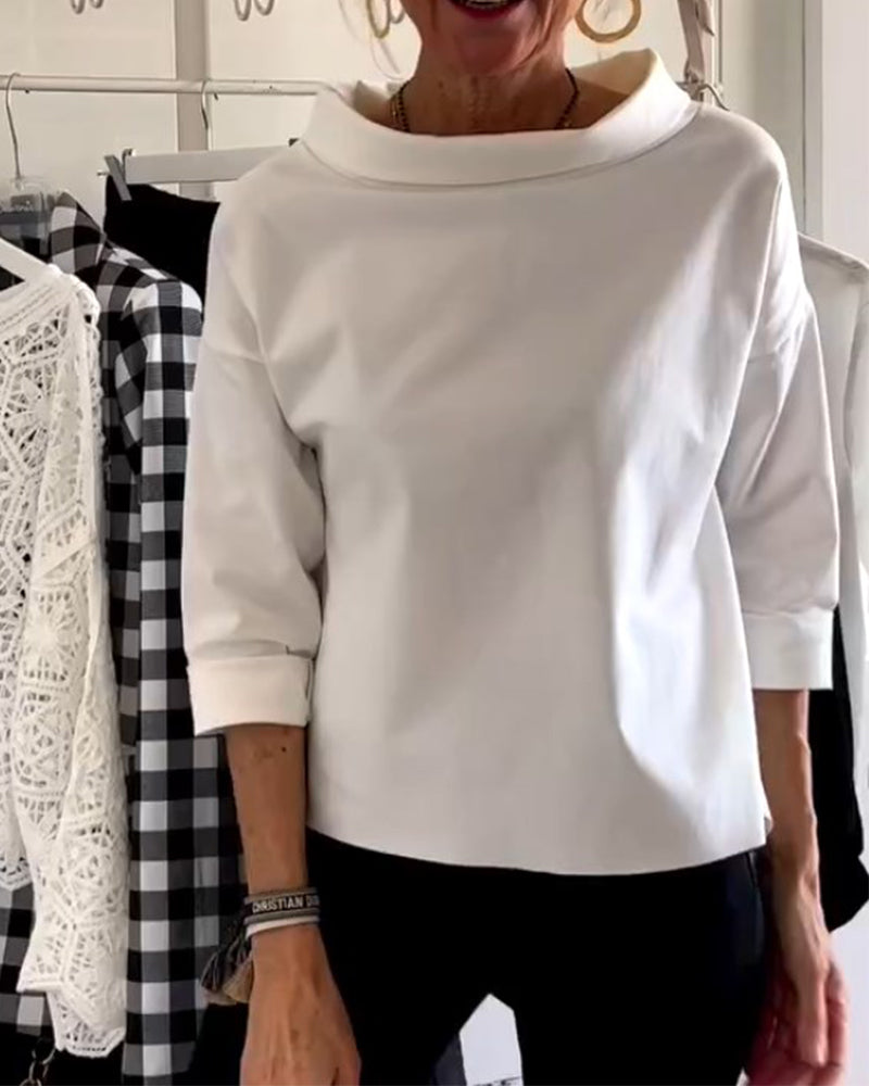 Francesca | Women's Elegant Cowl Neck Top