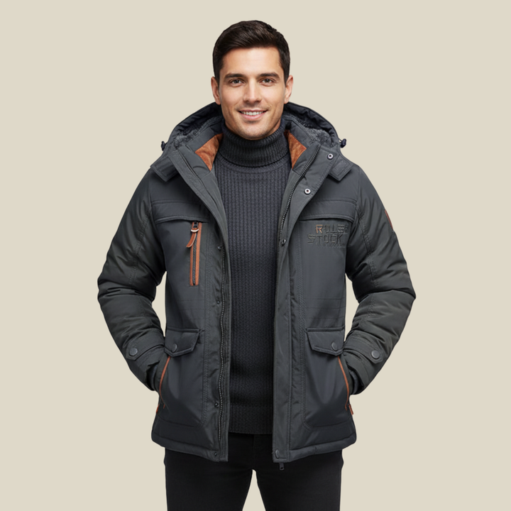Stephen | Men's Premium Hooded Winter Parka