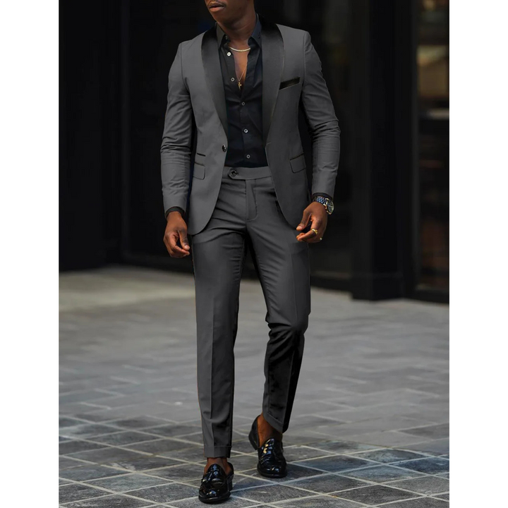 Dominic | Men's Slim-Fit Peaked Lapel Suit Set