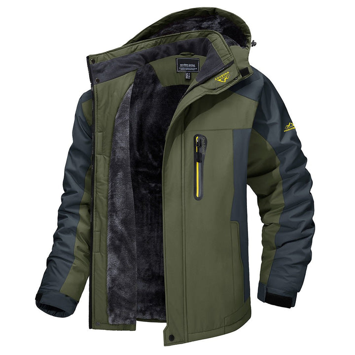 Caleb | Men's Fleece-Lined Waterproof Winter Parka