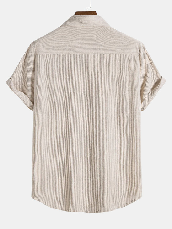 Duke | Men's Corduroy Two Piece Short Summer Set