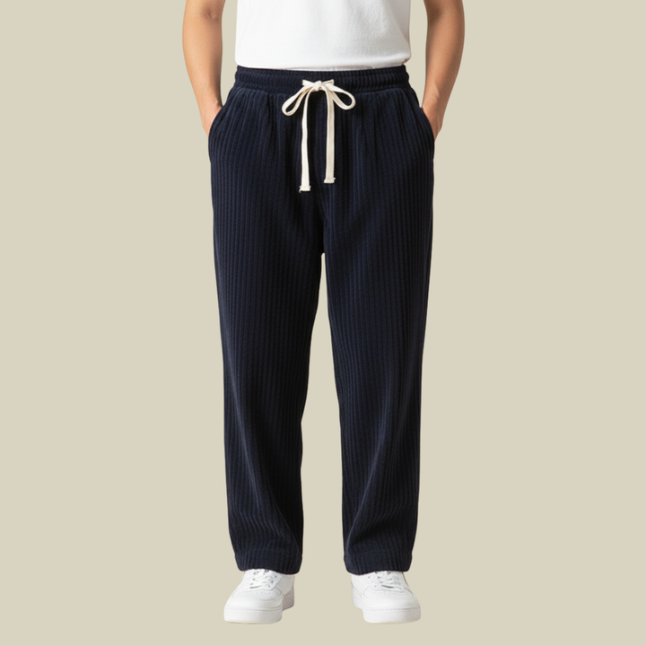 Nolan | Men's Casual Drawstring Corduroy Baggy Pants