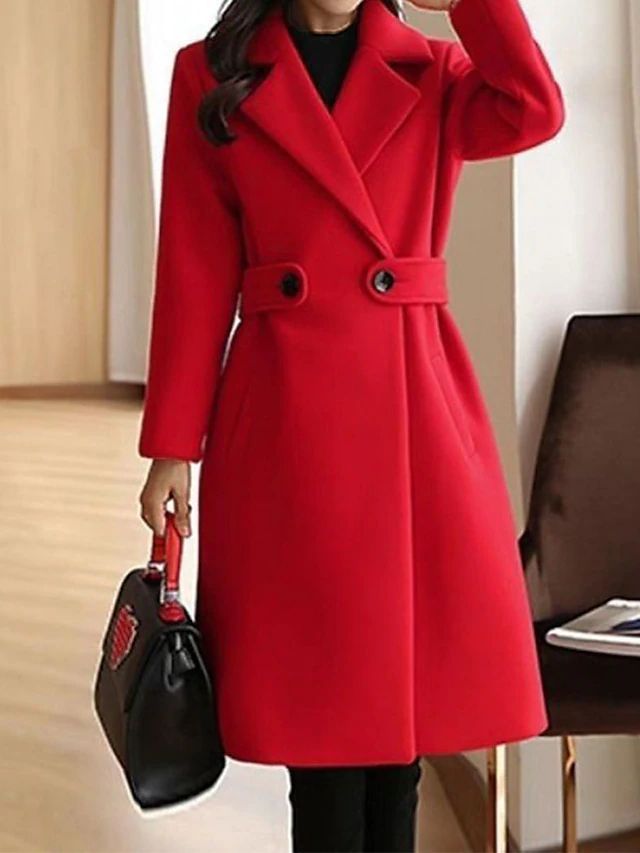 Catherine | Women's Chic Belted Winter Coat