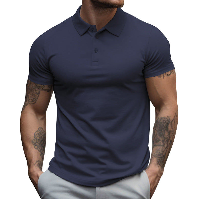 Alexis | Men's Slim-Fit Short Sleeve Polo Shirt