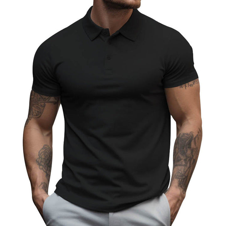 Alexis | Men's Slim-Fit Short Sleeve Polo Shirt