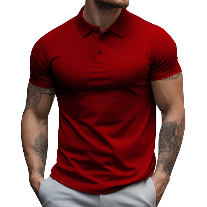 Alexis | Men's Slim-Fit Short Sleeve Polo Shirt