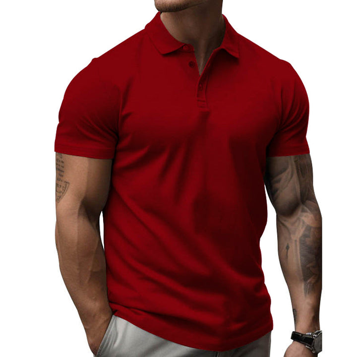 Alexis | Men's Slim-Fit Short Sleeve Polo Shirt