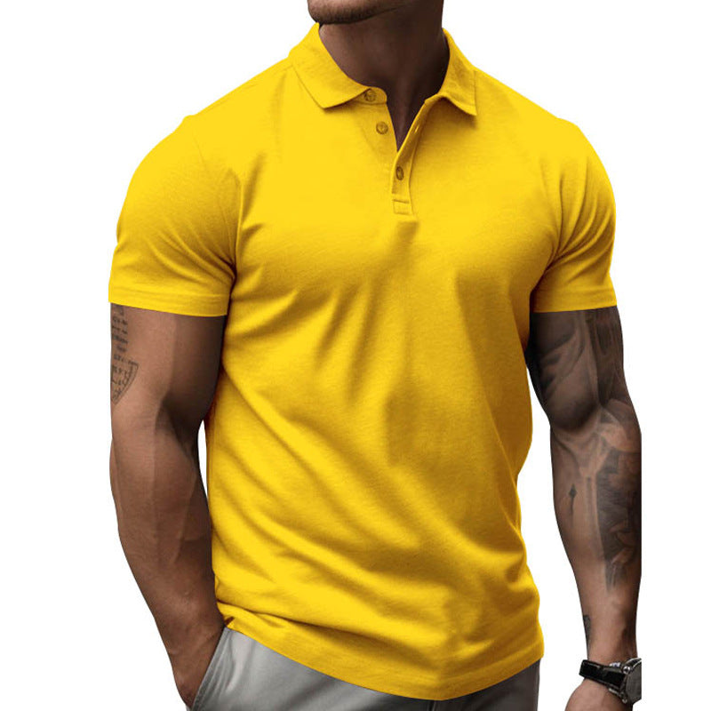 Alexis | Men's Slim-Fit Short Sleeve Polo Shirt
