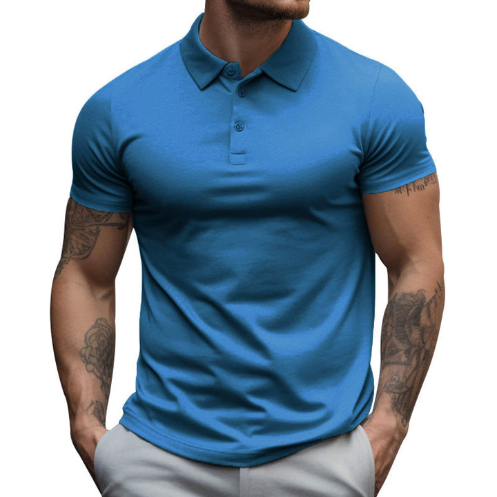 Alexis | Men's Slim-Fit Short Sleeve Polo Shirt