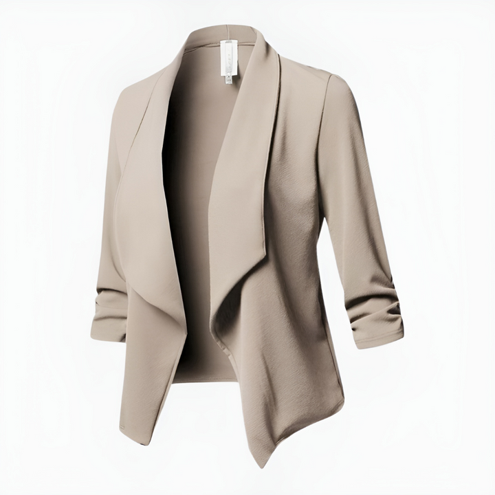 Simone | Women's Draped Shawl Collar Casual Blazer
