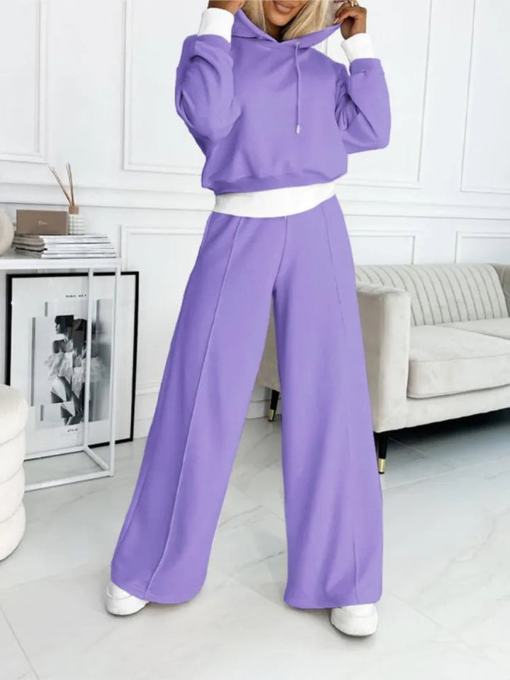 Lisa | Women's Cozy Hoodie & Split-Hem Lounge Set