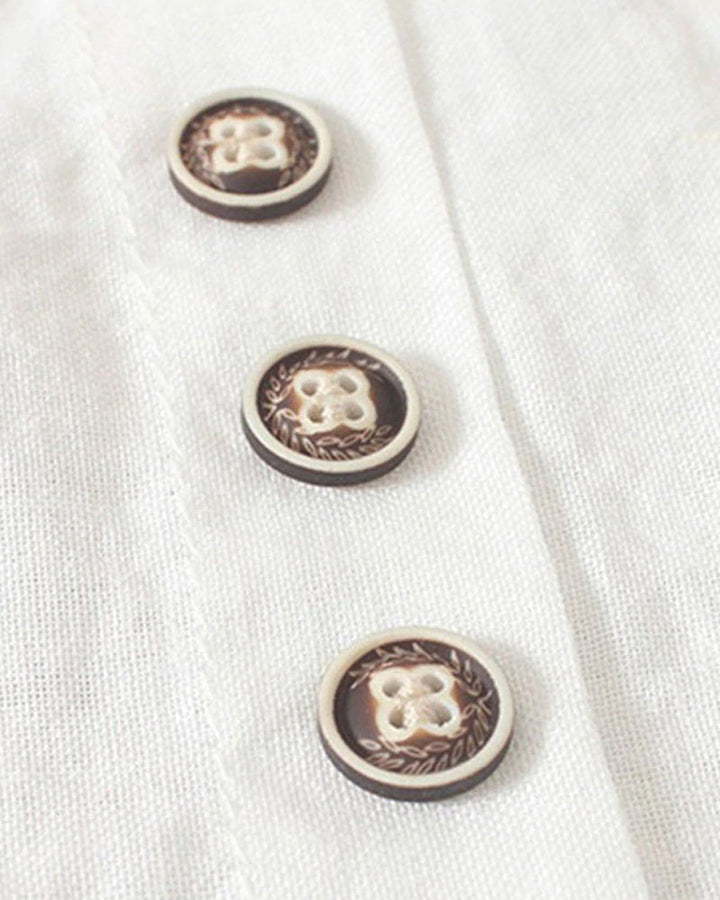 Suvi | Women's Casual Tunic-Style Linen Blouse