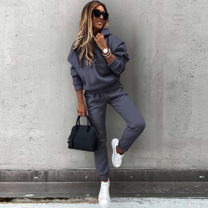 Leila | Women's Oversized Hoodie & Jogger Tracksuit Set