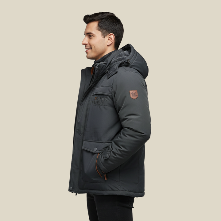 Stephen | Men's Premium Hooded Winter Parka